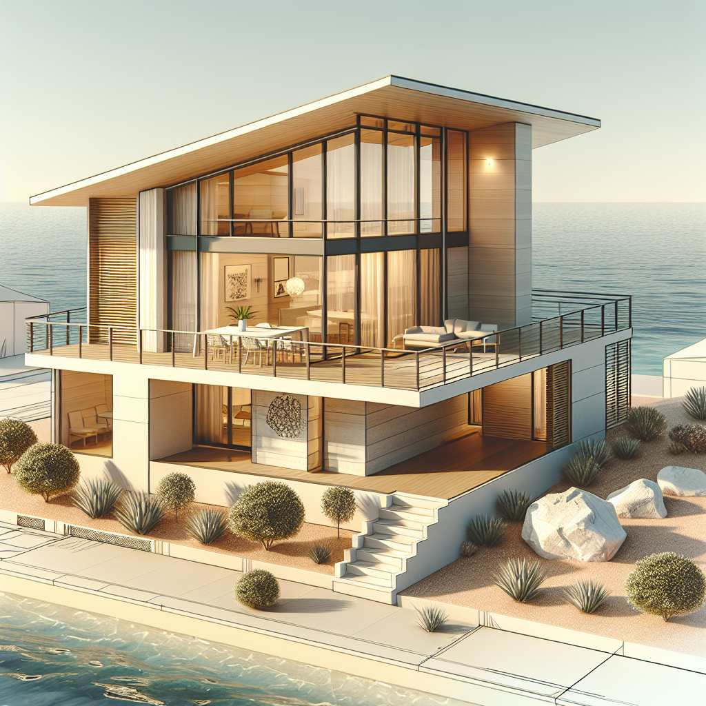 فرصة تنفيذ شاليه على البحر بمساحة 500 متر