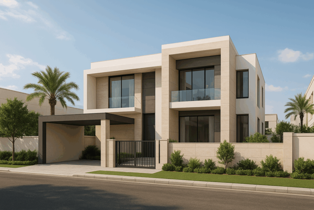 إنشاء فيلا جديدة بمساحة 700 م² في حي الملز، الرياض