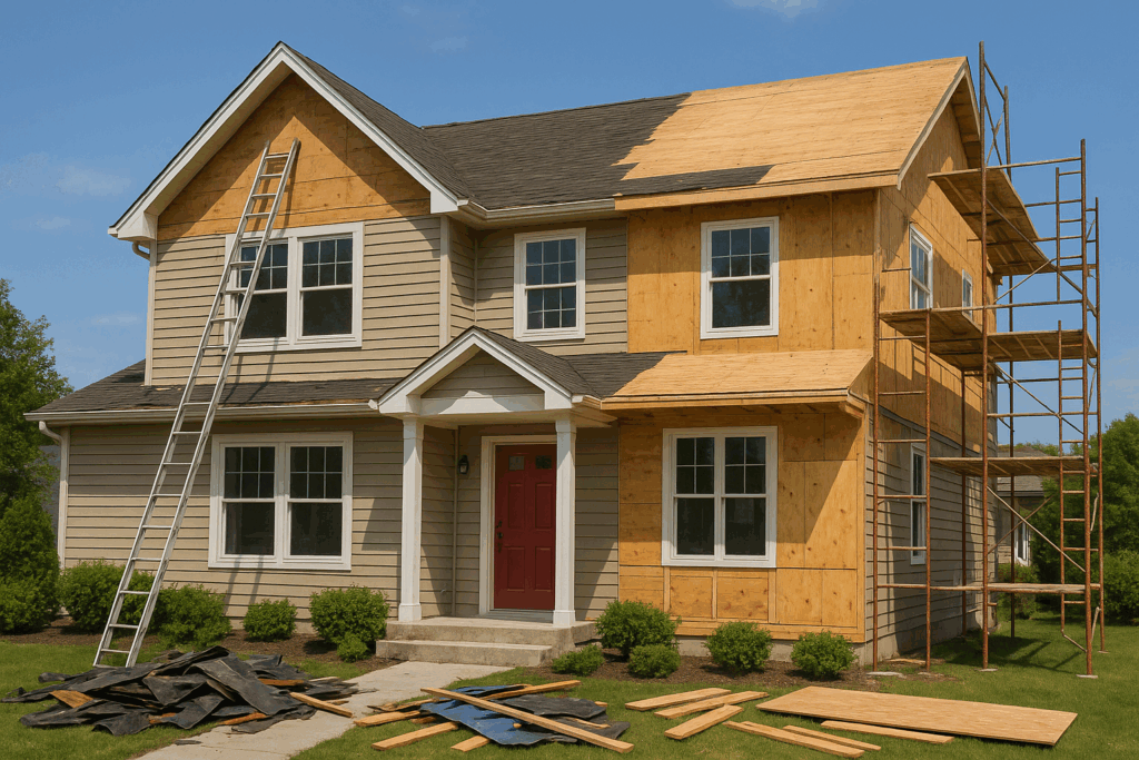 ترميم وتجديد منزل بمساحة 14 * 15 لتعزيز جماله ووظائفه