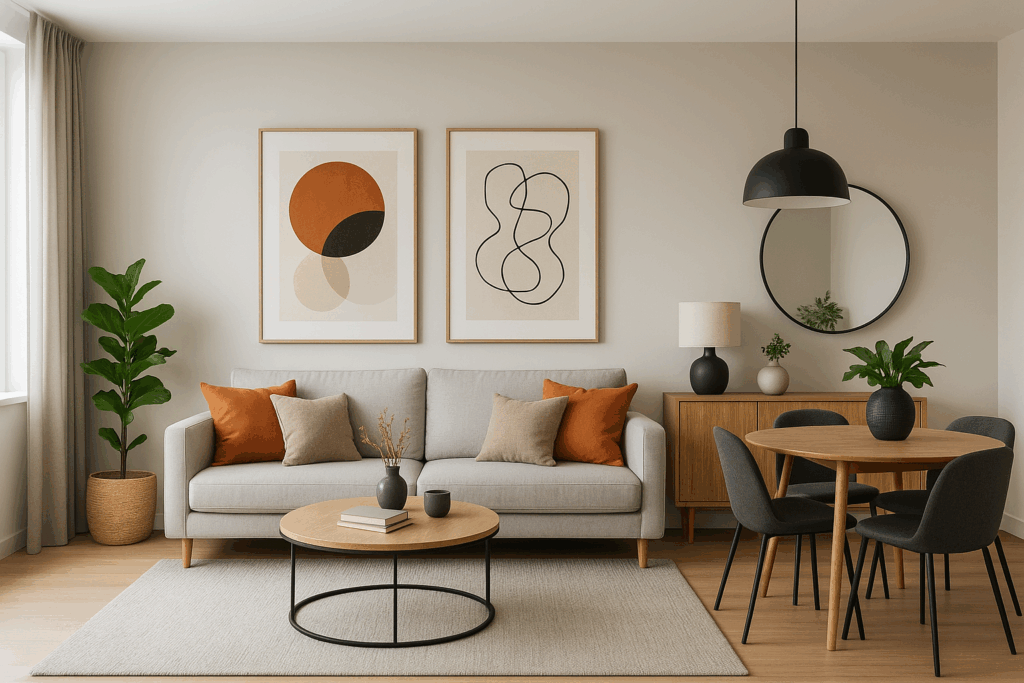 تحويل المساحات الداخلية لشقتك بديكور مودرن وجذاب