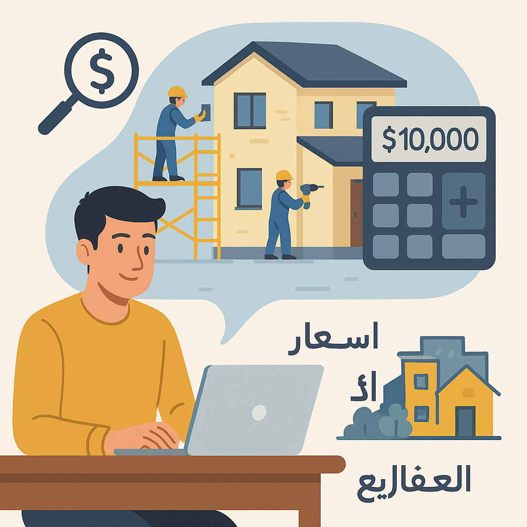 تعرف على أسعار ترميم وصيانة المشاريع العقارية الخاصة بك بسهولة
