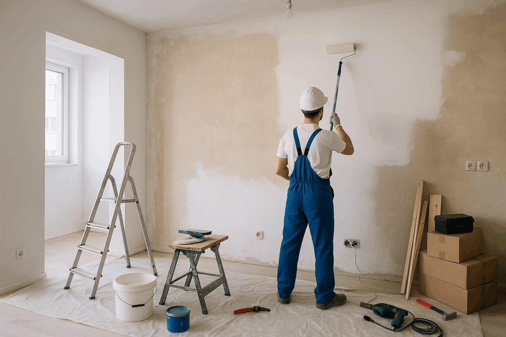 ترميم وصيانة شقة بخدمات بسيطة وفعالة