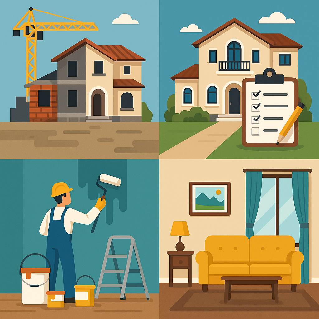 تشطيب فيلا من الألف إلى الياء: خطوات وأفكار لتصميم مثالي