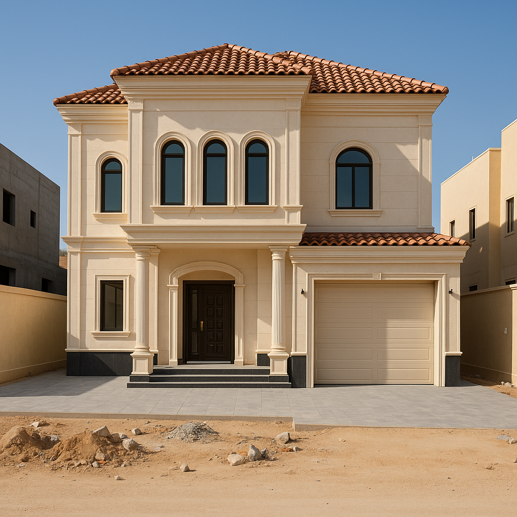 مشروع تشطيب فيلا في المهدية بالرياض كاملة التشطيب