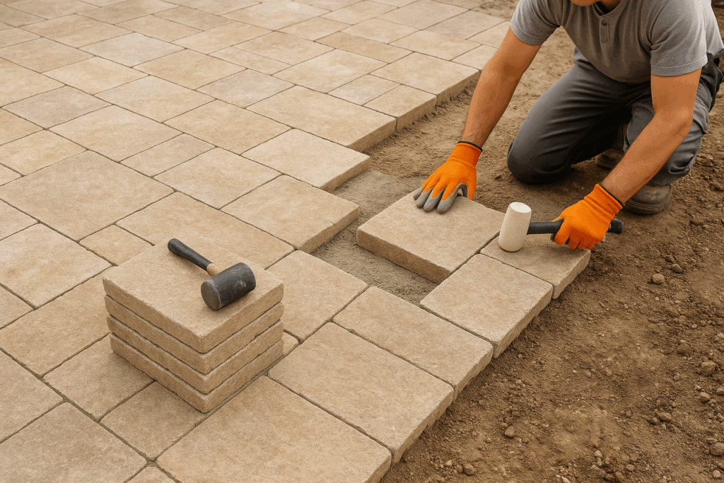 تنفيذ وتوريد أرضيات حجرية للأعمال التشطيبية المميزة.