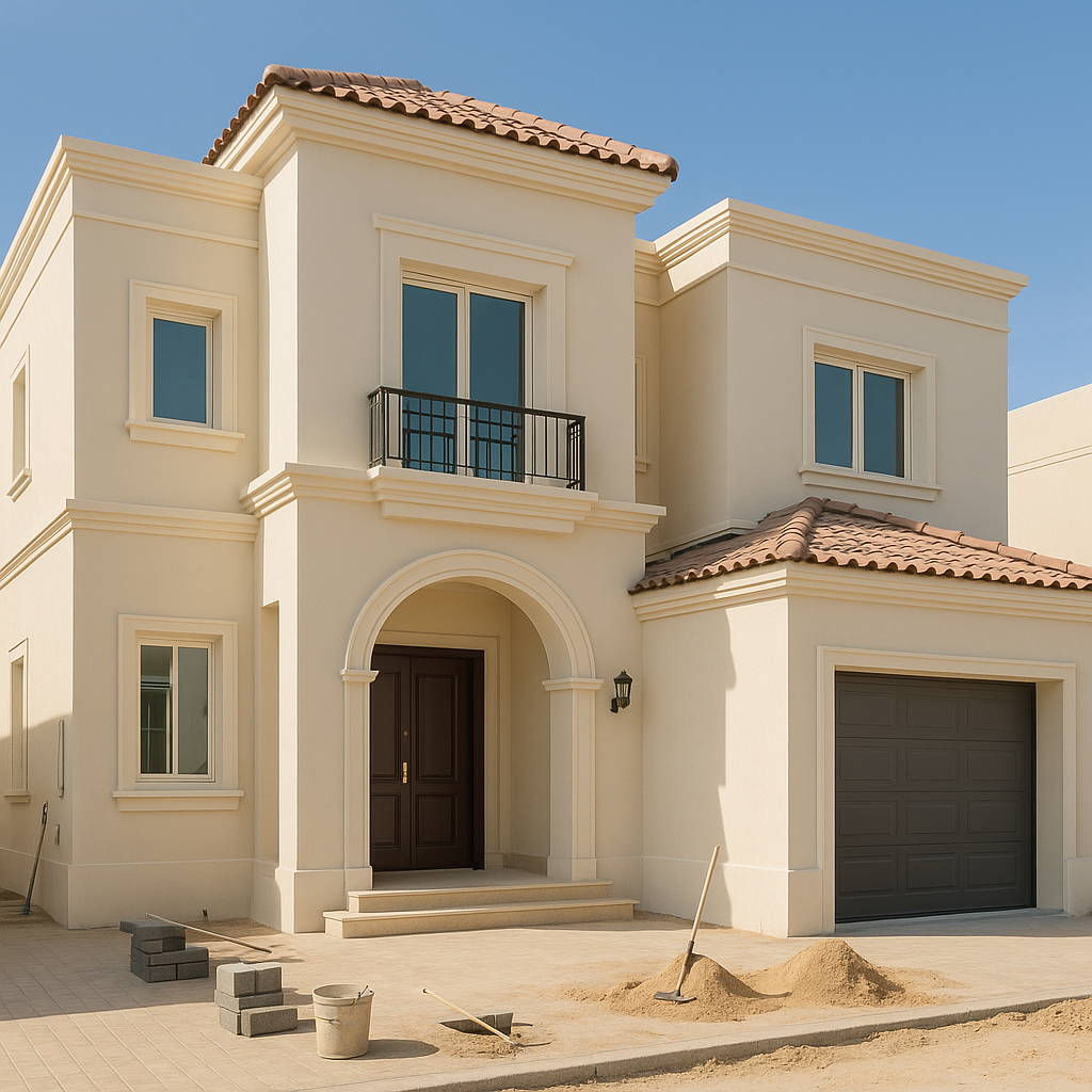 مشروع تشطيب فلة سكنية كاملة تسليم مفتاح