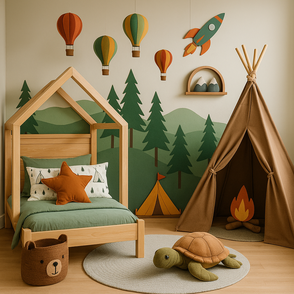 تحويل غرفة نوم الأطفال إلى مغامرة ديكور ممتعة وجديدة