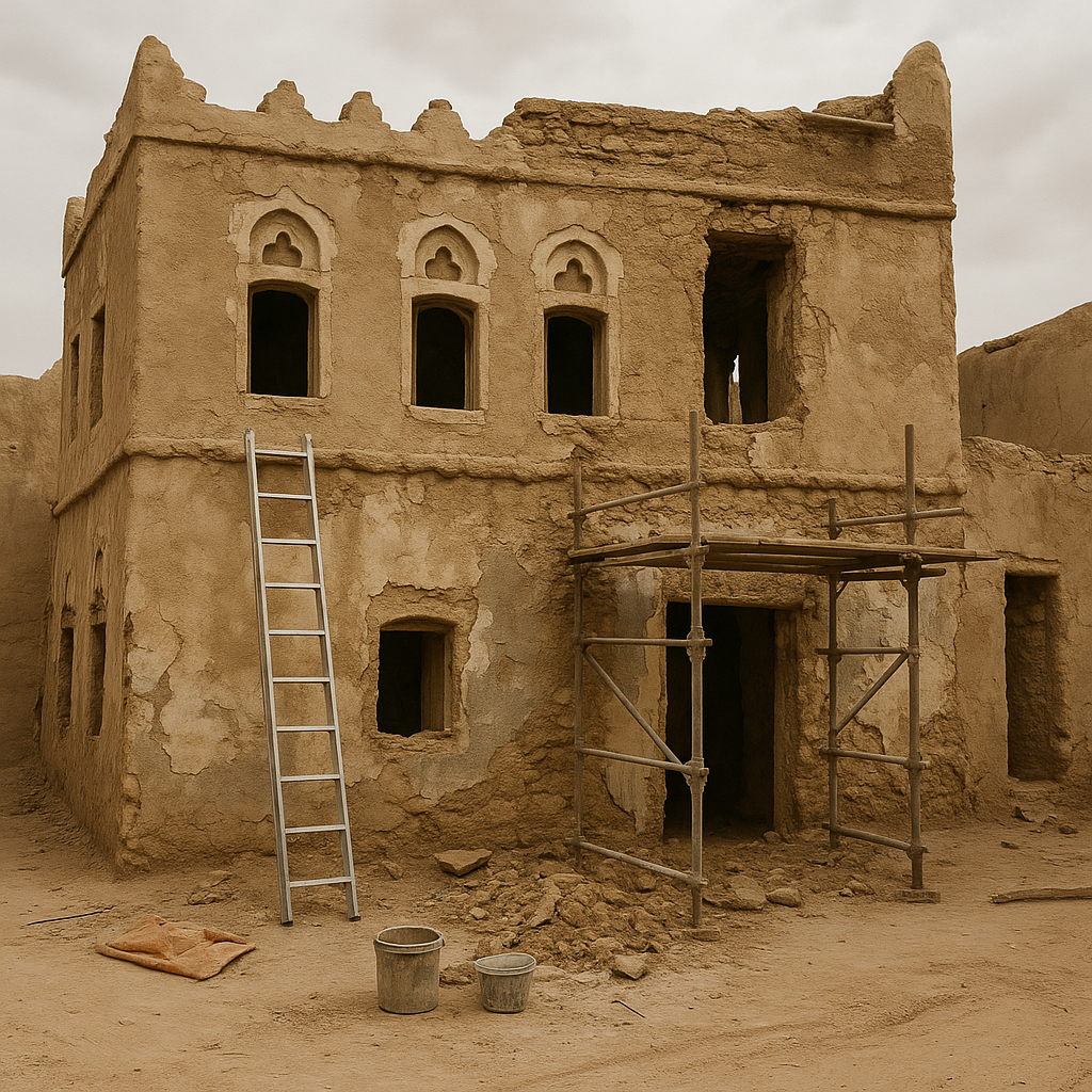 مشروع صيانة وتجديد لبيت ملح دور بحاجة للإصلاحات