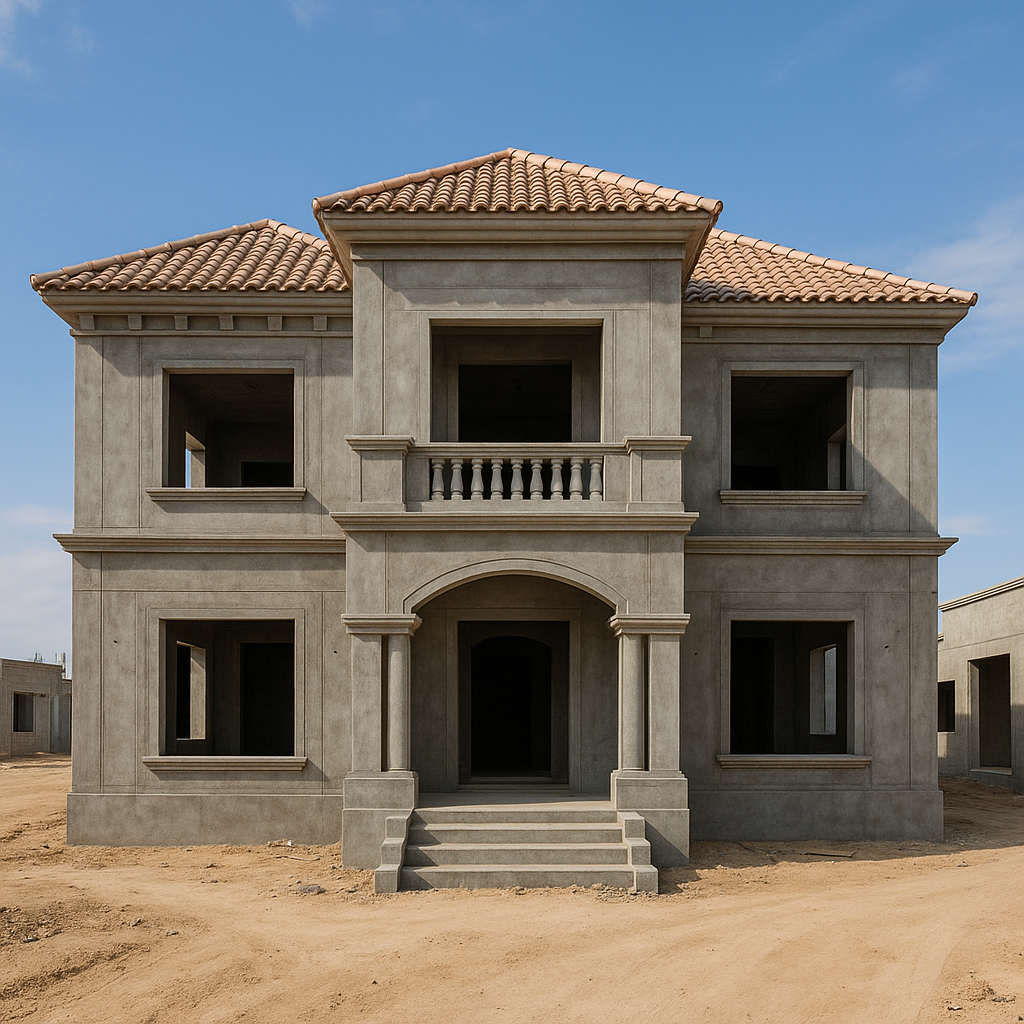 تشطيب فيلا عظم دورين – مشروع أعمال التشطيب المثالي