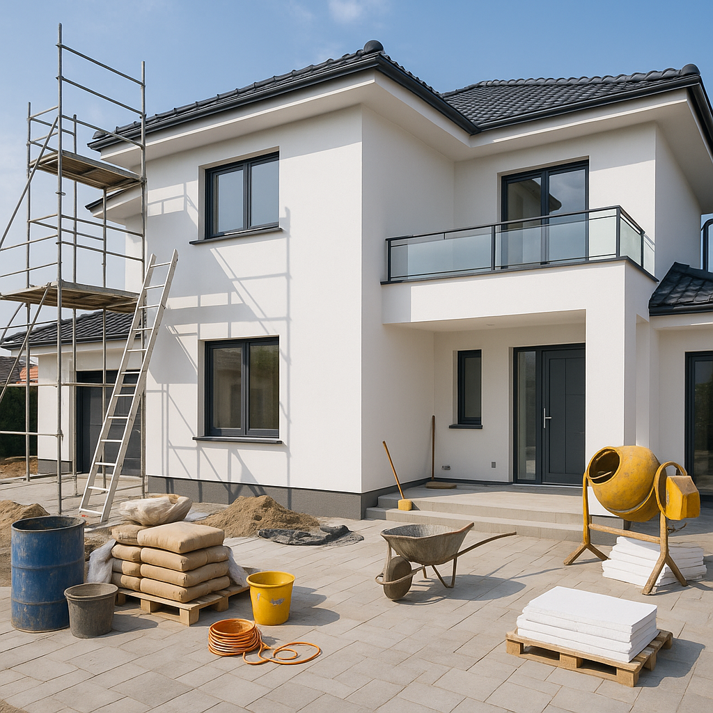 تجديد وتحسينات شاملة لفيلا تشطيب حديثة