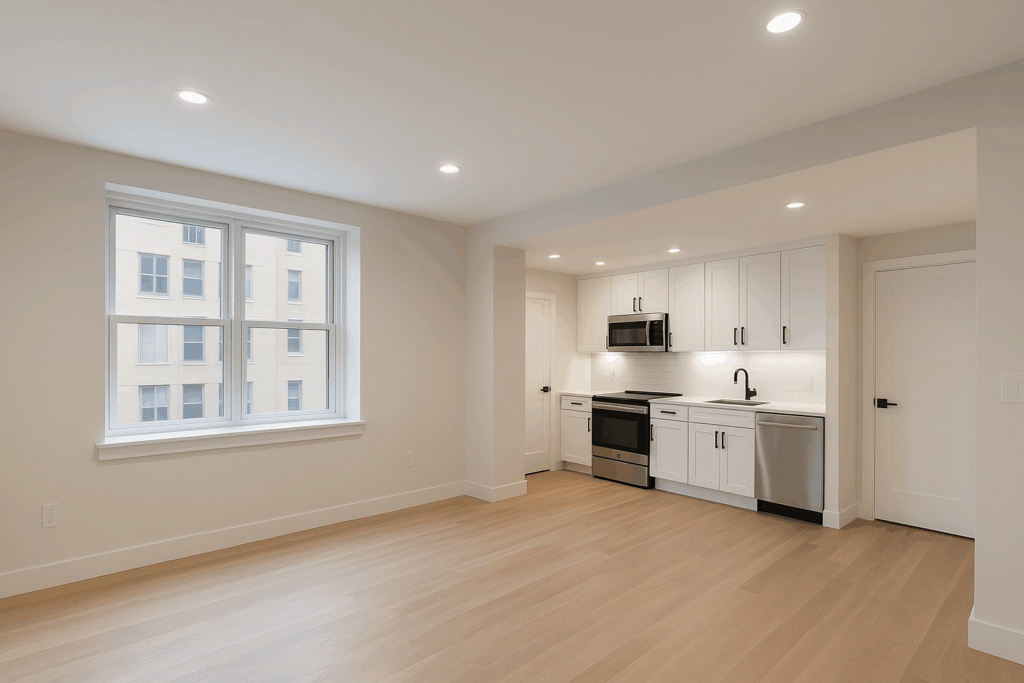 مشروع تشطيب جديد لشركة بناء ومقاولات عامة ونشطيب شقة سكنية