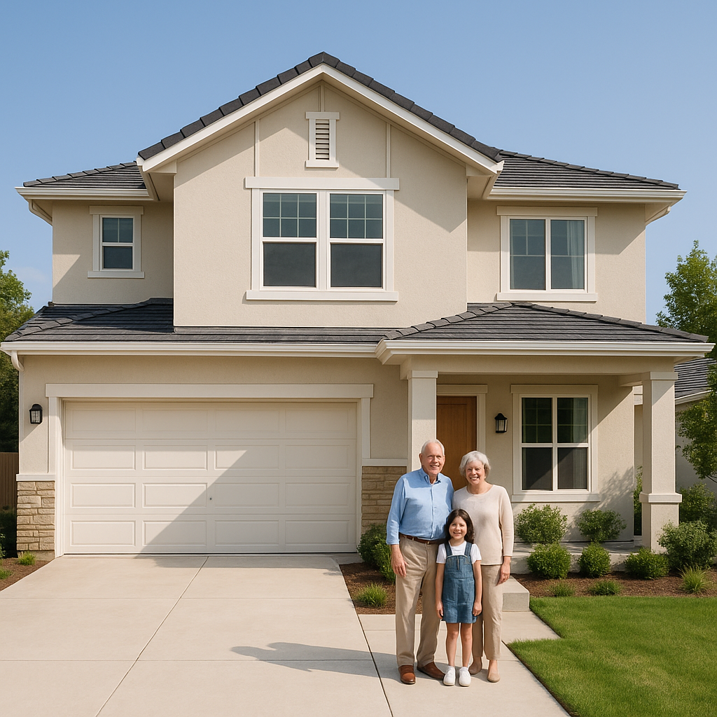 تشطيب مبنى من دورين لراحة العائلة بين الأجيال