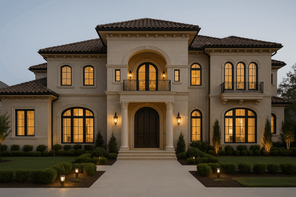 تشطيب فاخر لفيلا سكنية بمواصفات مميزة.