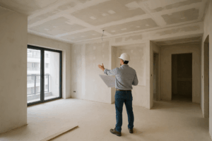 مشروع تشطيب جديد لشقة سكنية يحتاج مقاول تشطيبات محترف