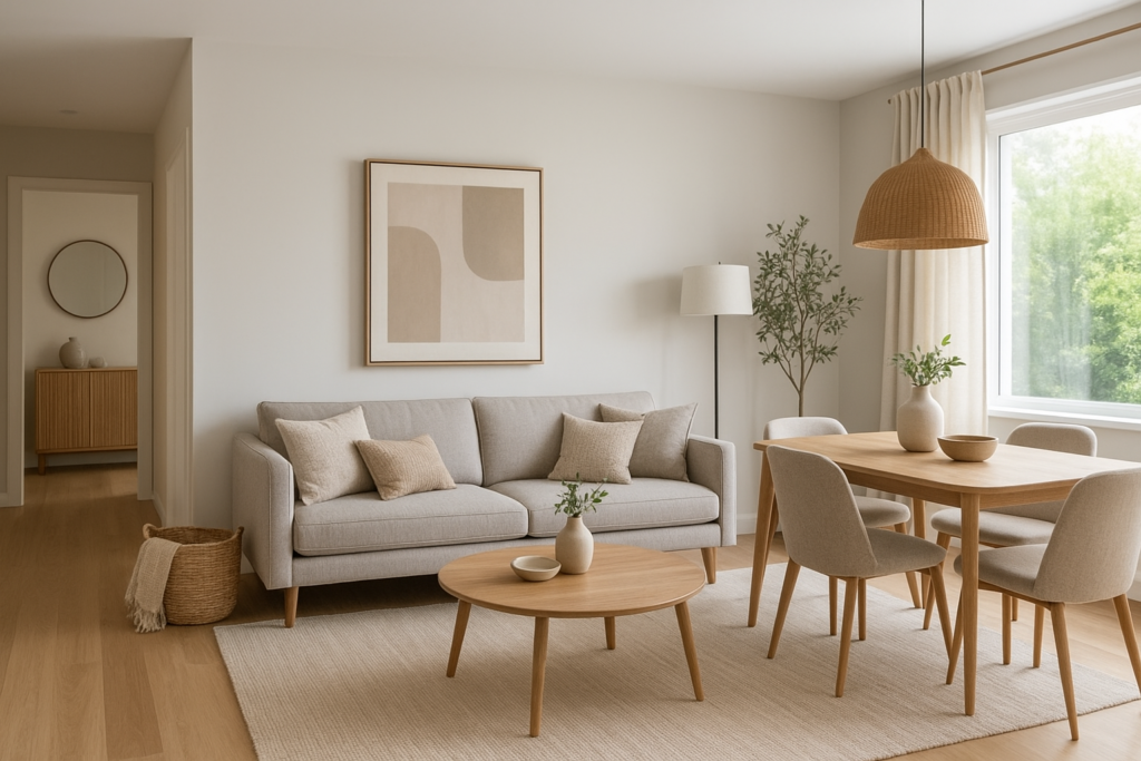 تجديد ديكور المنزل بالكامل لخلق أجواء عصرية ومريحة.