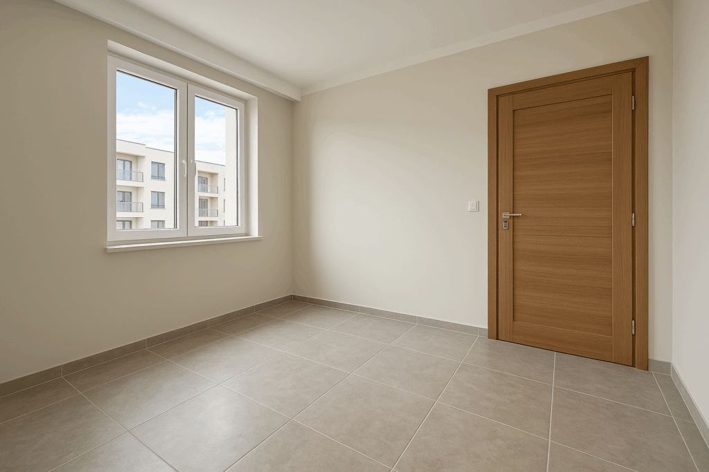 تشطيب مثالي لشقة: تركيب نوافذ، سيراميك، وأبواب بجودة عالية