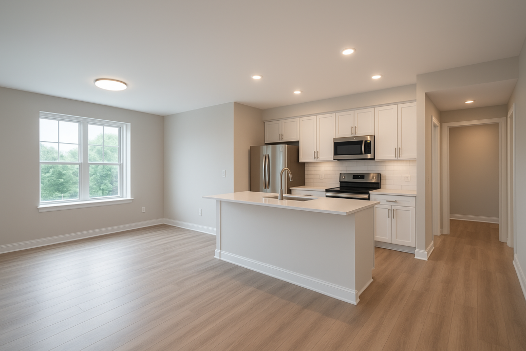 تجديد شامل لشقة سكنية بأحدث مواصفات الترميم والصيانة