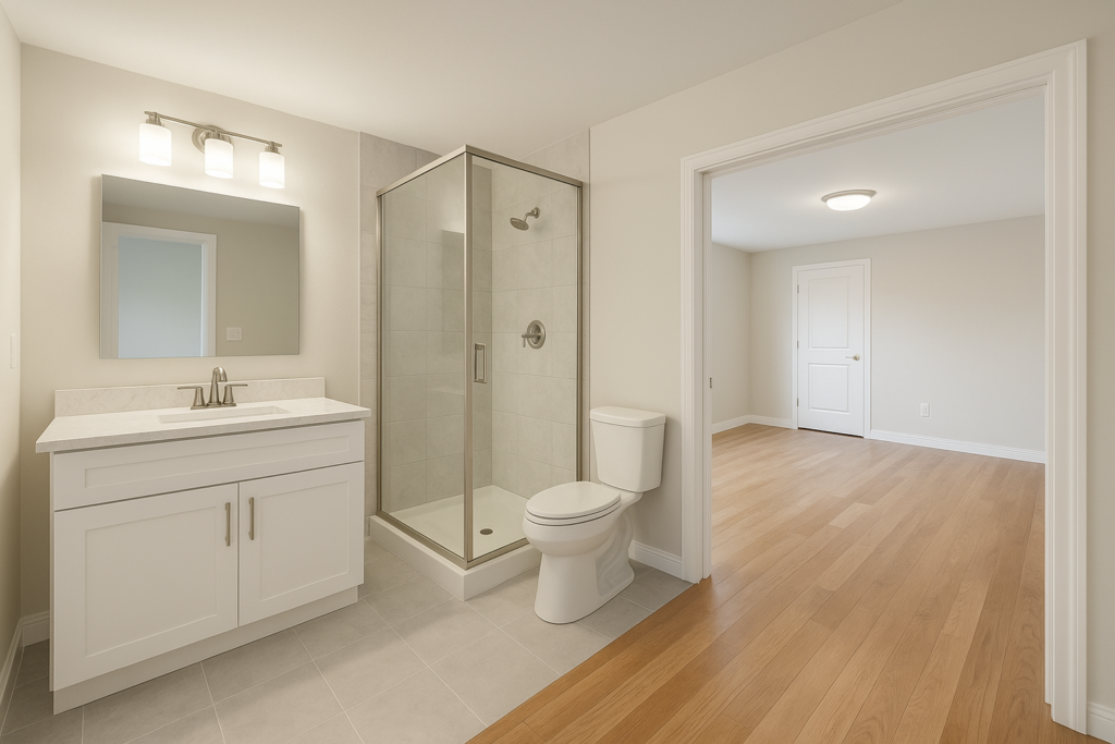 تجديد الأرضيات وتجديد حمامات المنزل مع صيانة شاملة للغرف