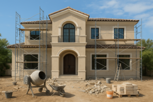 ترميم وإعادة تشطيب شاملة لفيلا سكنية عالية الجودة