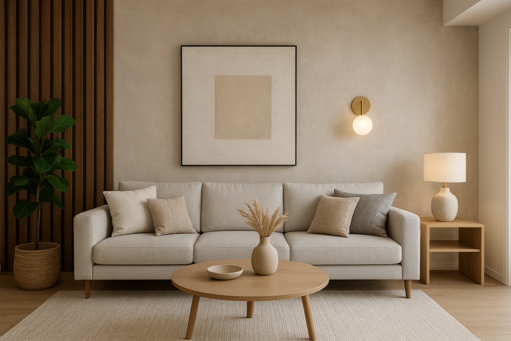 تجديد لمسات ديكور متميزة في مشروع تشطيب شقة حديثة