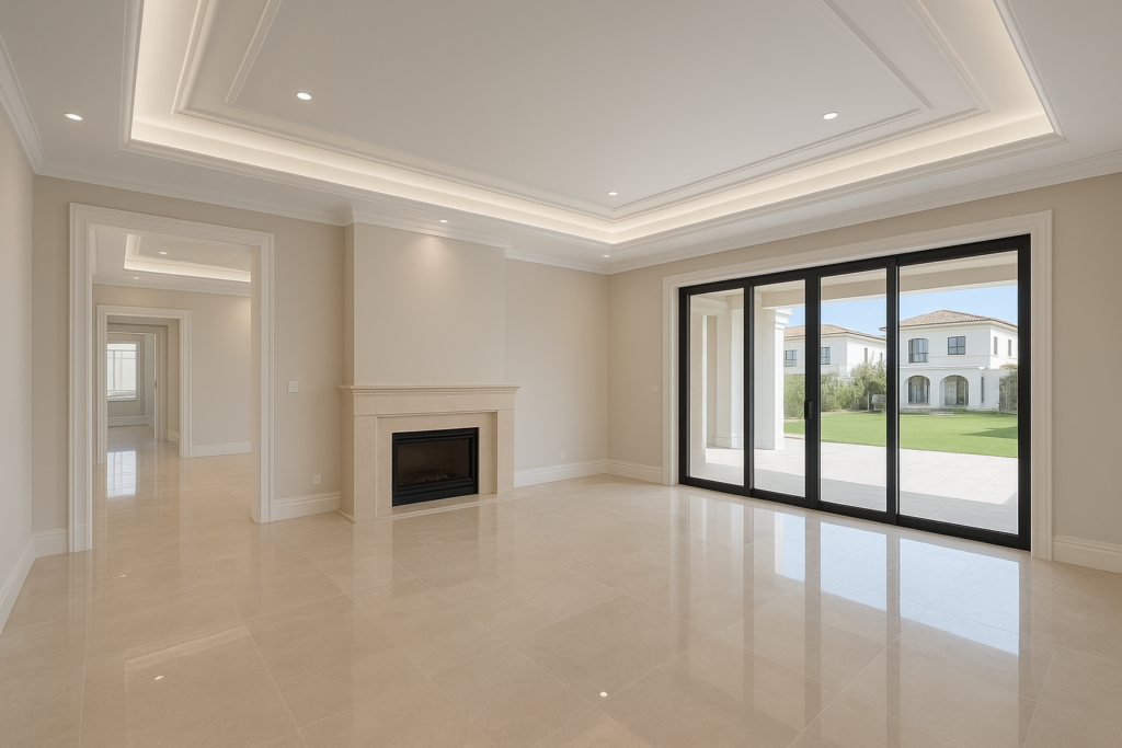 تشطيب فيلا وشقة بأعلى معايير الدقة والجودة