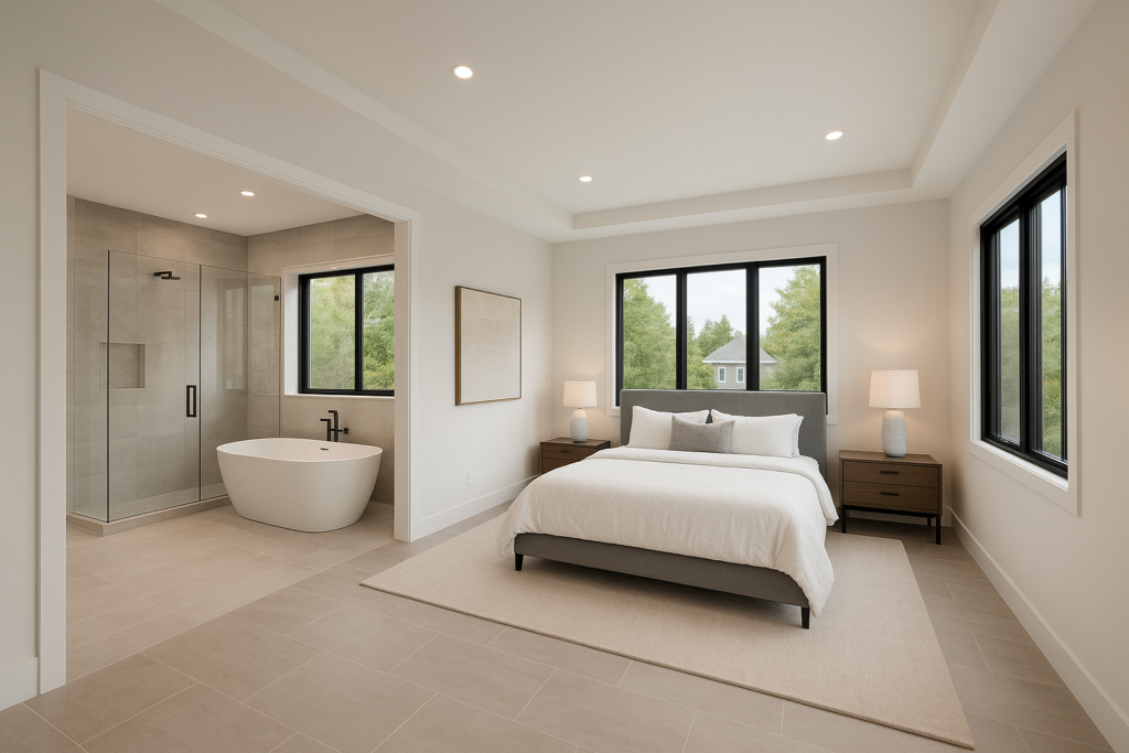 تجديد شامل بمميزات فاخرة: بلاط جديد، نوافذ موسعة، وتصميم ماستر مبتكر.