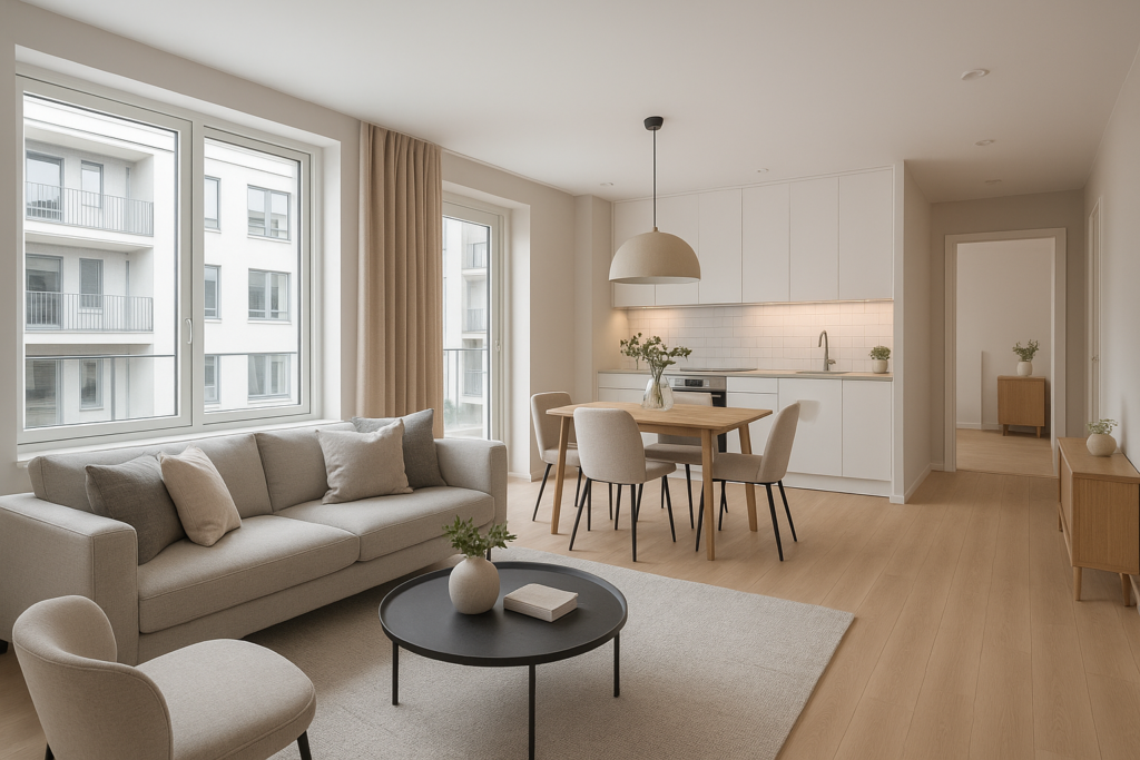 تشطيب شقة بالكامل: تصميم داخلي جذاب وجاهزية فورية