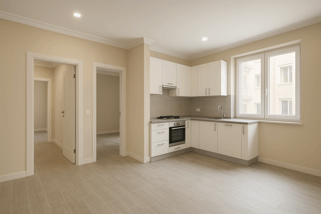 مشروع تشطيب شقة سكنية كاملة المواصفات كما هو موضح في الطلب