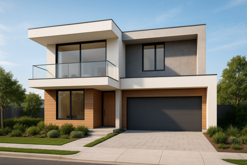 بناء جديد لفلة سكنية بمواصفات عصرية