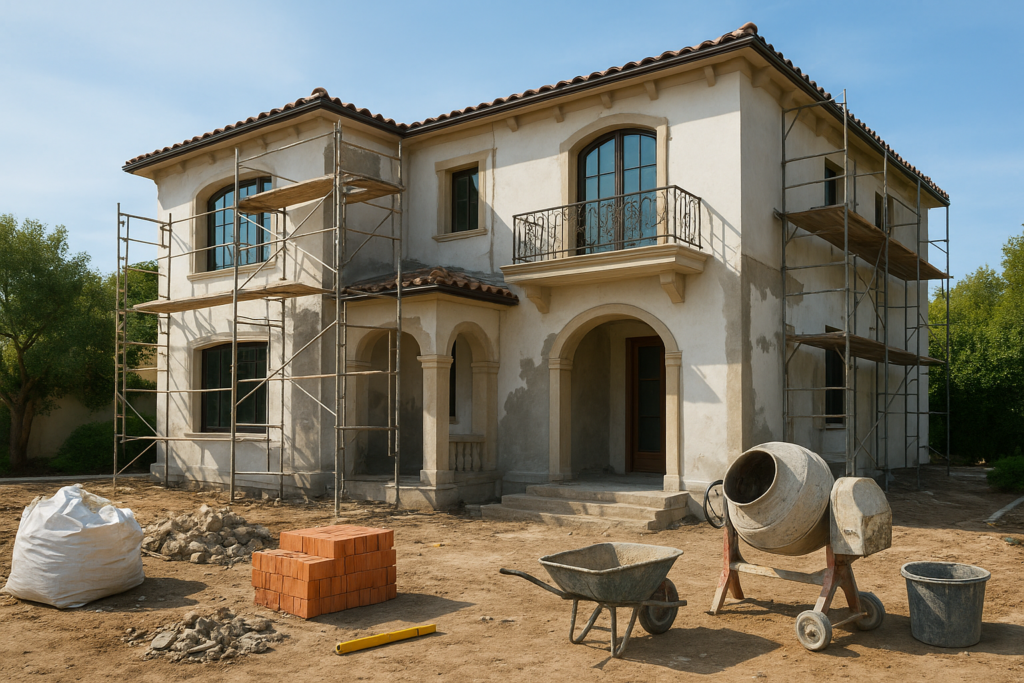 مشروع ترميم وتجديد فيلا متكاملة الخدمات