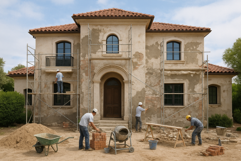 مشروع تجديد وصيانة شامل لفيلا سكنية.