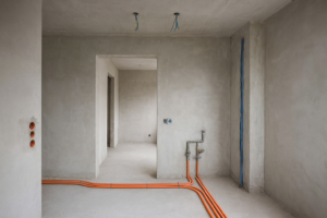 تشطيب شقة متكامل: لياسة، سباكة، وكهرباء بأسلوب احترافي