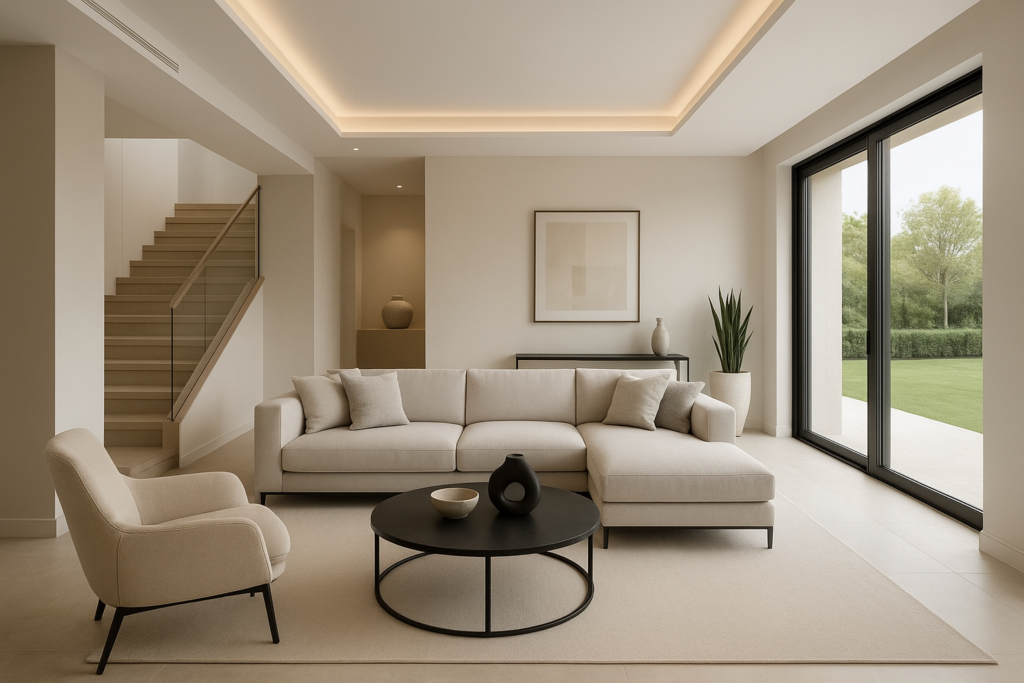 تشطيب ديكورات فلل جديدة بلمسات عصرية وأنيقة