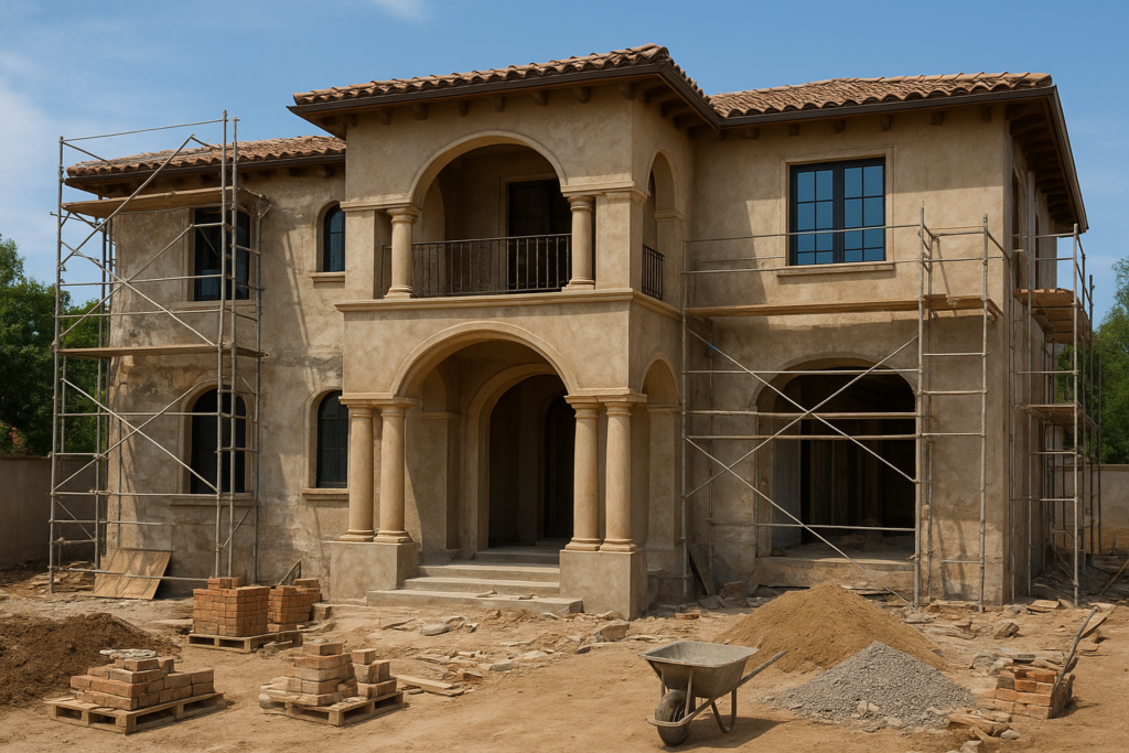 مشروع ترميم وتحديث فيلا سكنية كاملة التفاصيل.