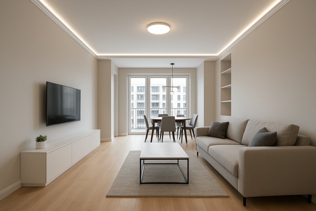 تشطيب مثالي لشقق سكنية باحترافية عالية لعملائنا المميزين