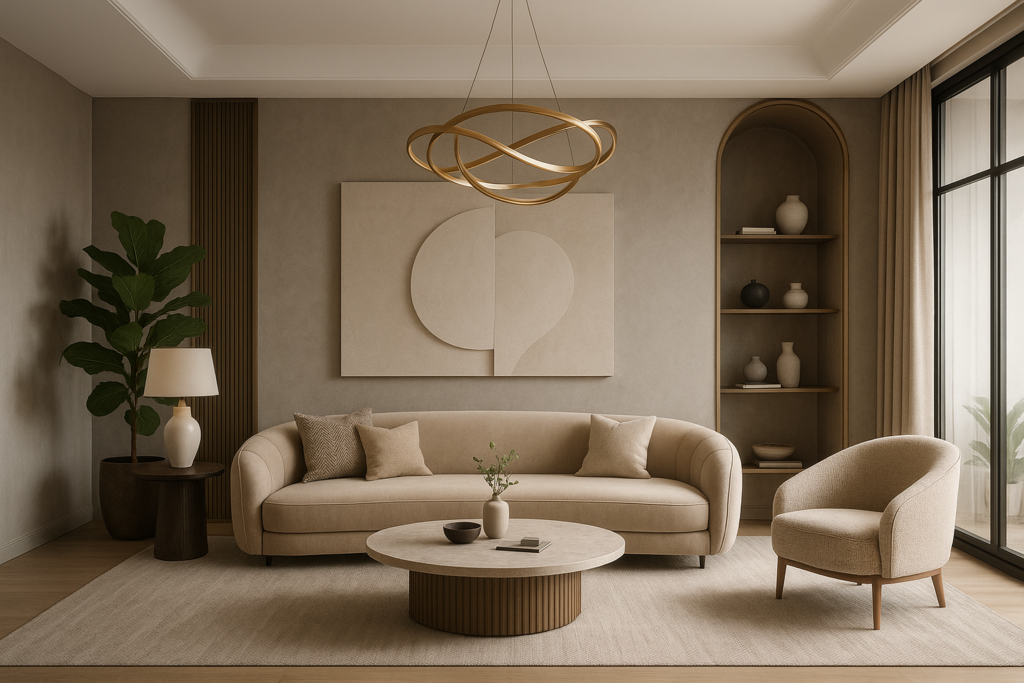 تصميم ديكور داخلي مميز لفيلتك الجديدة بأسلوب إبداعي وراقي