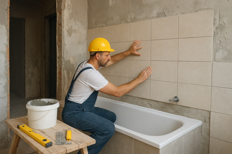 ترميم وصيانة حمامات لأربع شقق سكنية: مشروع صيانة متكامل